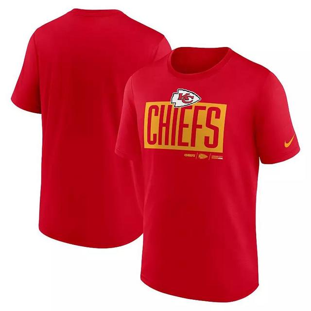 Mens Nike Kansas City Chiefs Exceed Performance T-Shirt Product Image