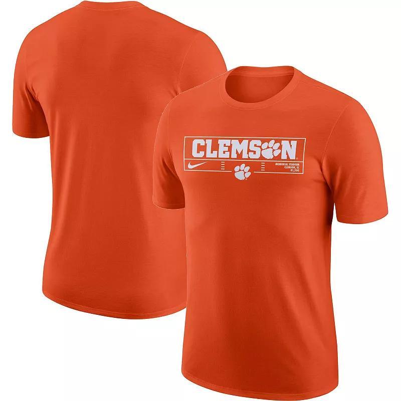 Mens Nike Clemson Tigers Wordmark Stadium T-Shirt Product Image