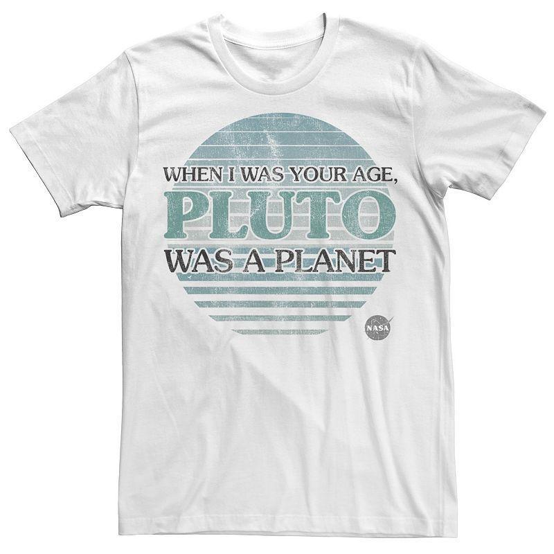 Mens NASA My Age Pluto Was A Planet Tee Product Image