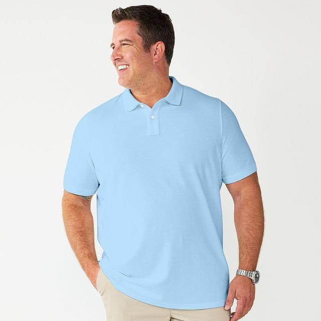 Big & Tall Sonoma Goods For Life Pique Polo, Mens Product Image