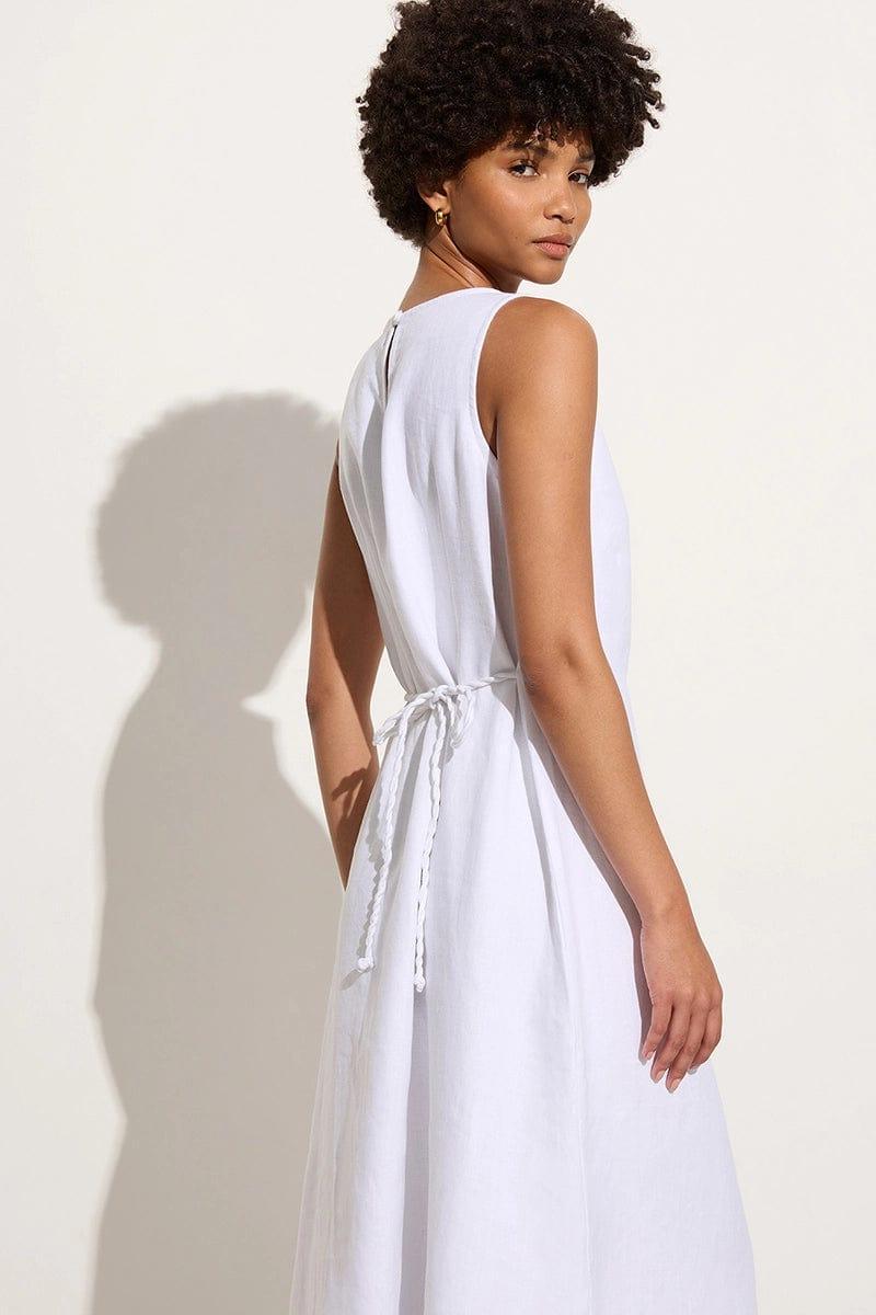 Nahna Maxi Dress White - Final Sale Product Image