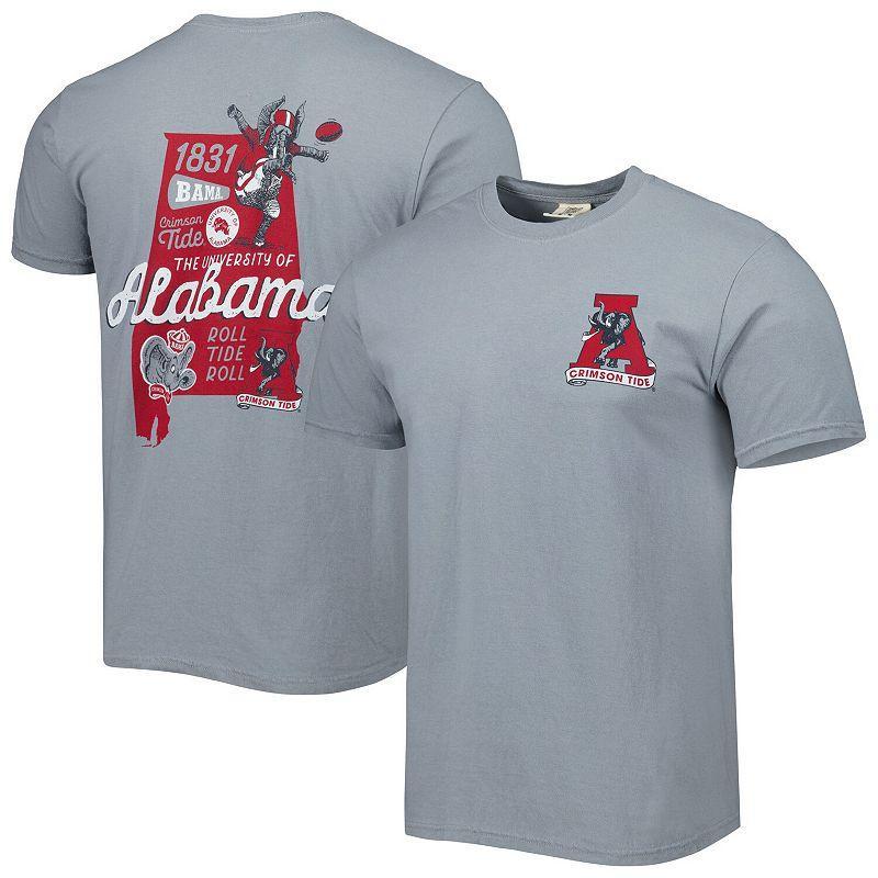 Mens Graphite Alabama Crimson Tide Vault State Comfort T-Shirt Product Image