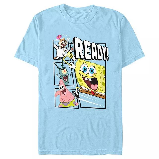 Mens SpongeBob SquarePants Team Ready Graphic Tee Product Image