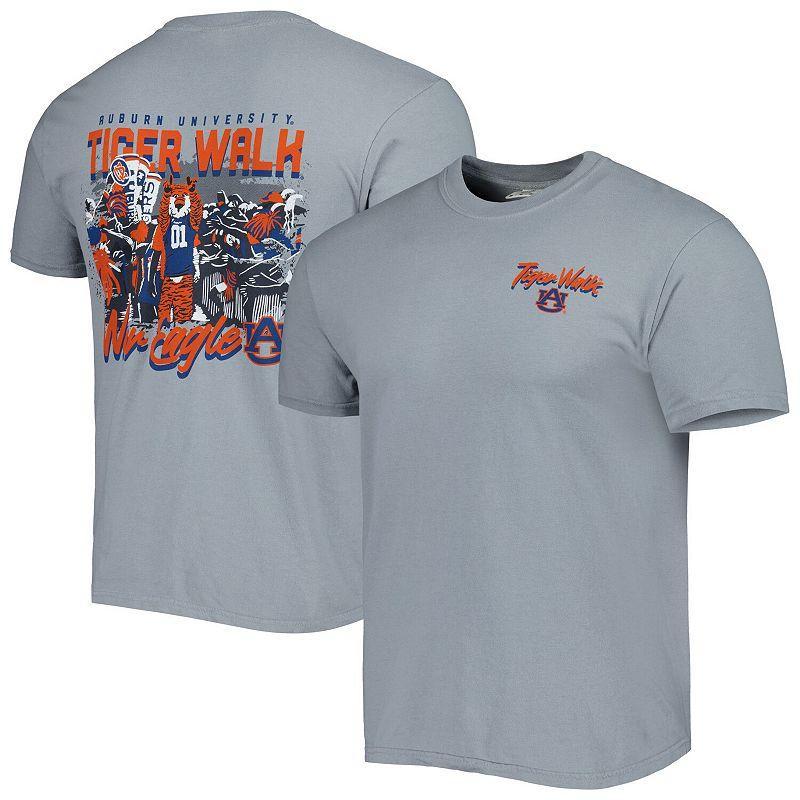 Image One Mens Charcoal Auburn Tigers Hyperlocal T-Shirt Product Image