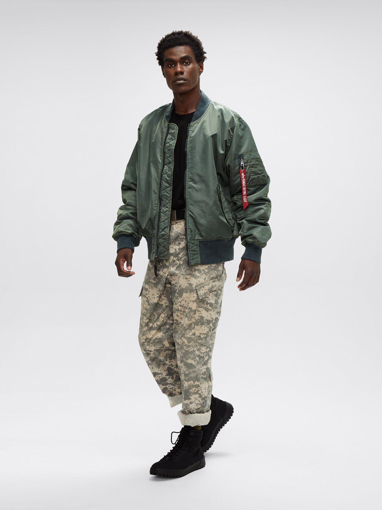 MA-1 BATTLEWASH BOMBER JACKET Male Product Image