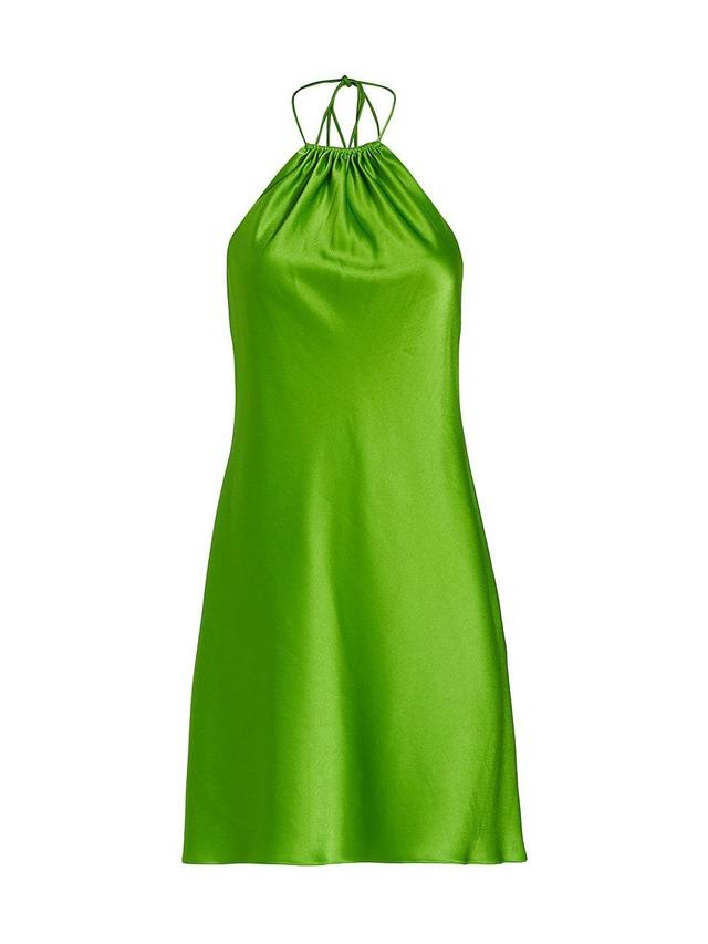 Womens Zumi Satin Minidress Product Image