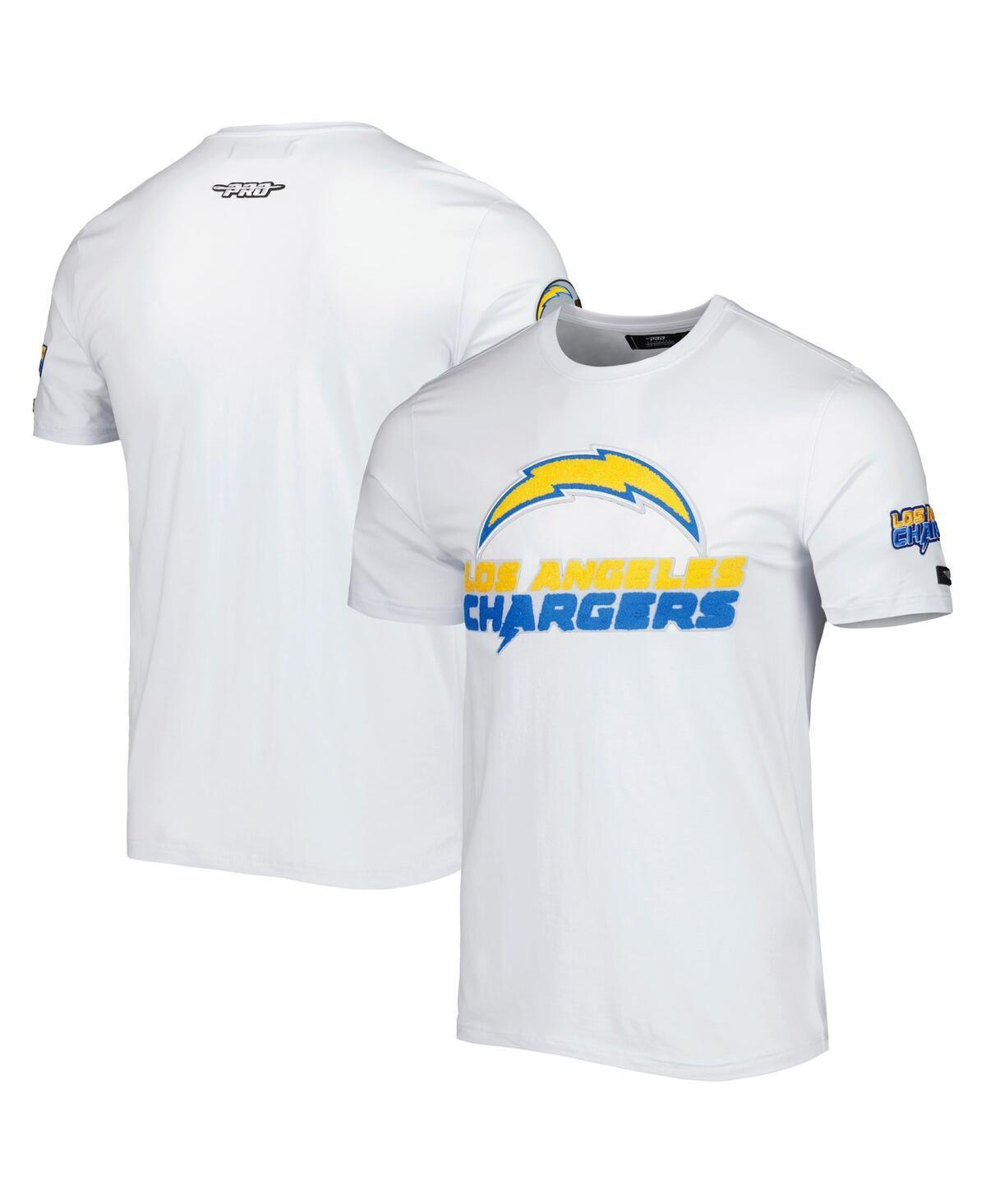 Mens Pro Standard White Los Angeles Chargers Mash Up T-shirt Product Image