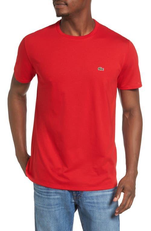 Lacoste Crewneck Pima Cotton Tee Product Image