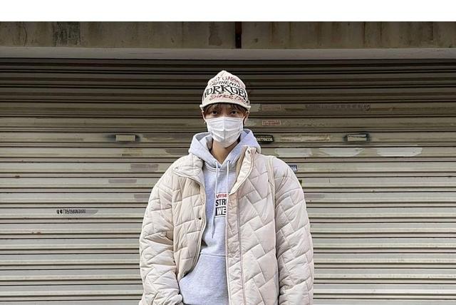 Plain Quilted Zip Puffer Coat Product Image