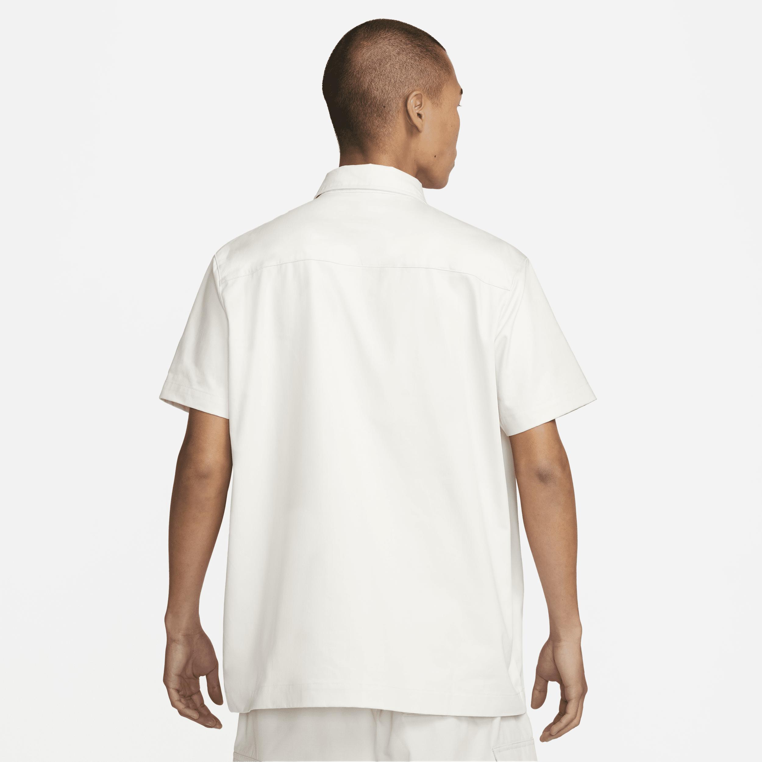 Nike Woven Military Short-Sleeve Button-Down Shirt Product Image