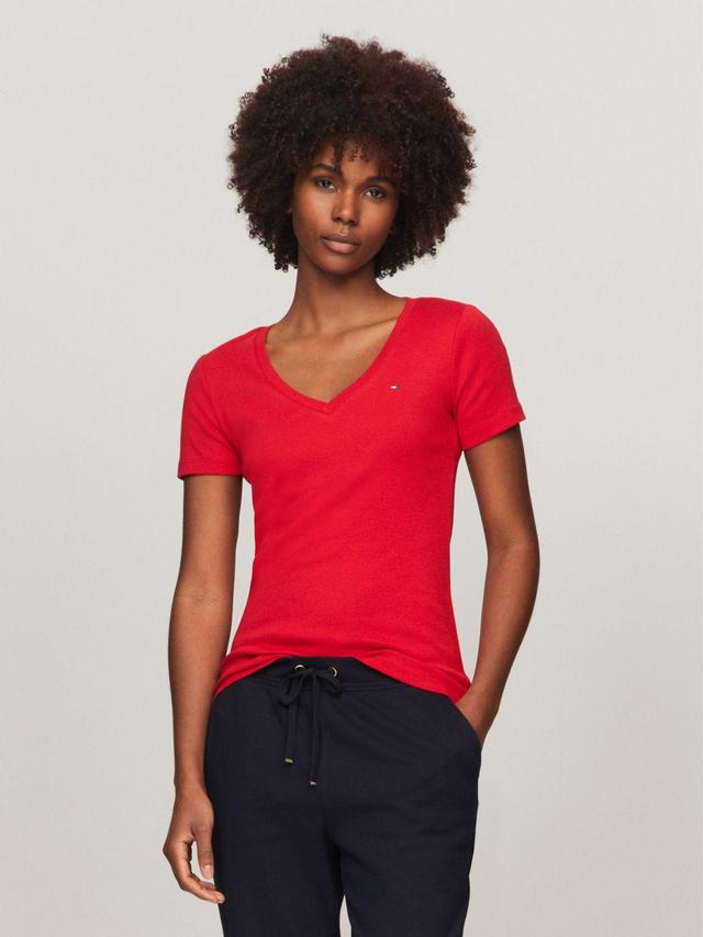 Tommy Hilfiger Women's V-Neck Favorite T-Shirt Product Image