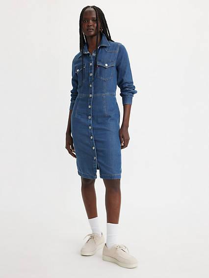 Levi's Western Denim Dress - Women's Product Image