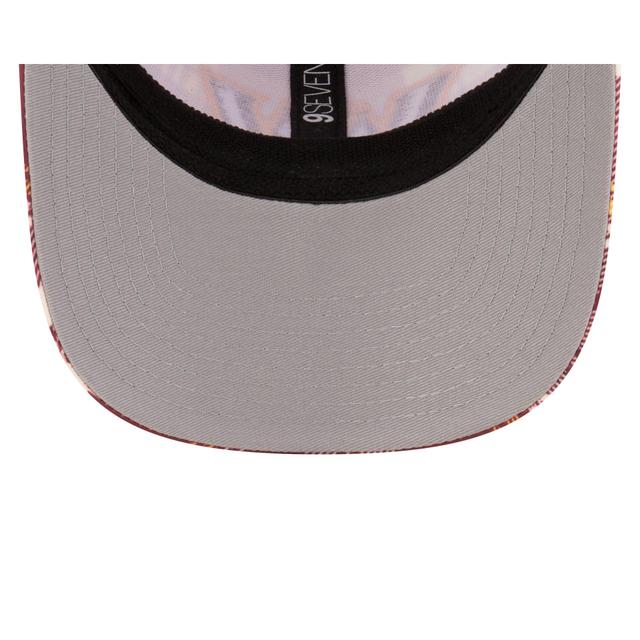 Washington Commanders 2024 Sideline Statement 9SEVENTY Stretch-Snap Hat Male Product Image