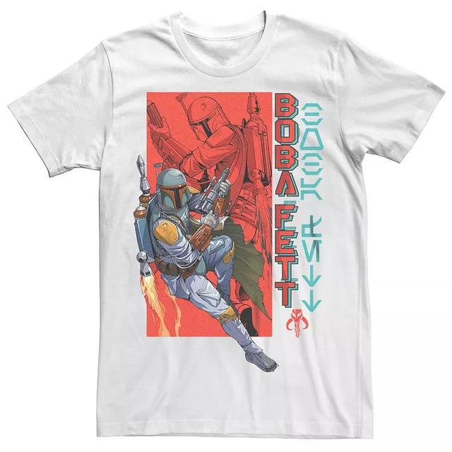 Mens Star Wars Boba Fett Action Pose Graphic Tee Product Image