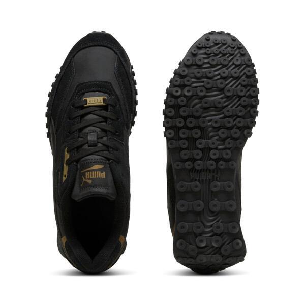 PUMA Blktop Rider Men's Sneakers in Black/Wild Willow Product Image