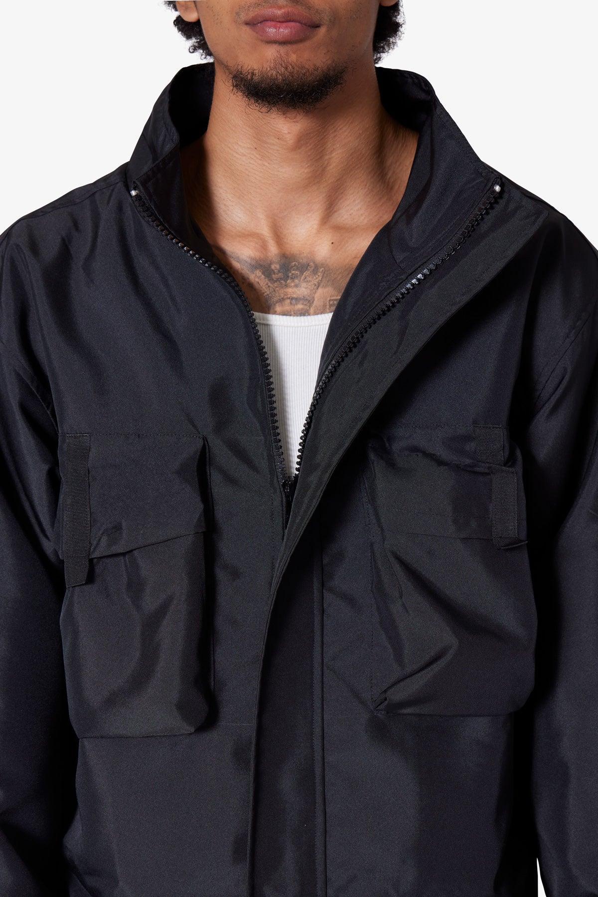 Yezzir Utility Jacket - Black Product Image