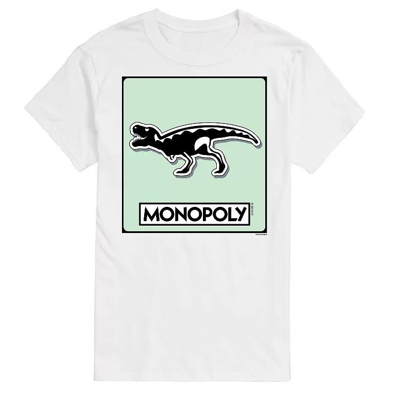 Mens Monopoly Trex Game Token Graphic Tee Product Image