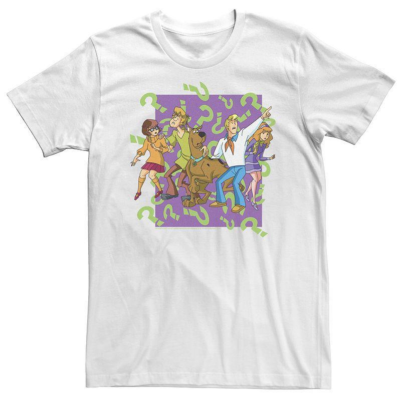 Mens Scooby-Doo Mystery Gang Confused Portrait Tee Product Image