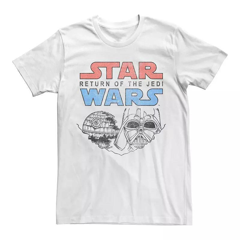 Mens Star Wars Return Of The Jedi Sketched Outline Graphic Tee Product Image