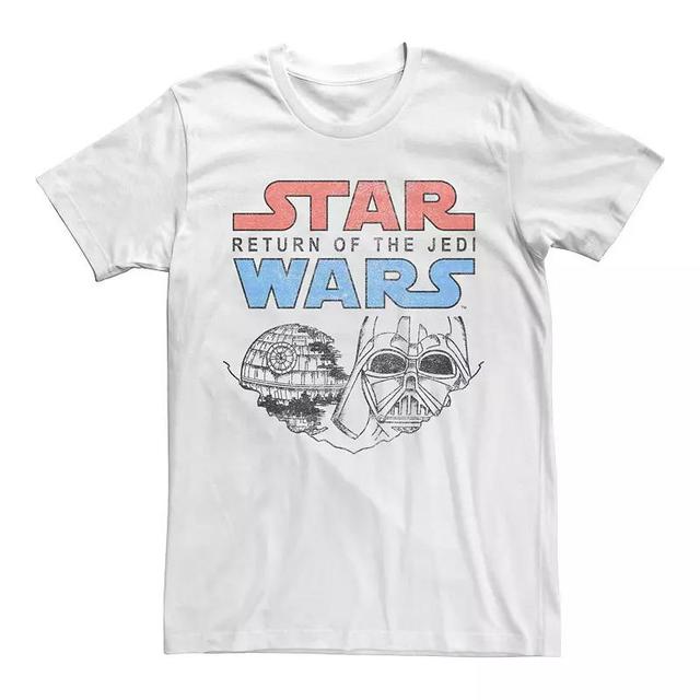 Mens Star Wars Return Of The Jedi Sketched Outline Graphic Tee Product Image