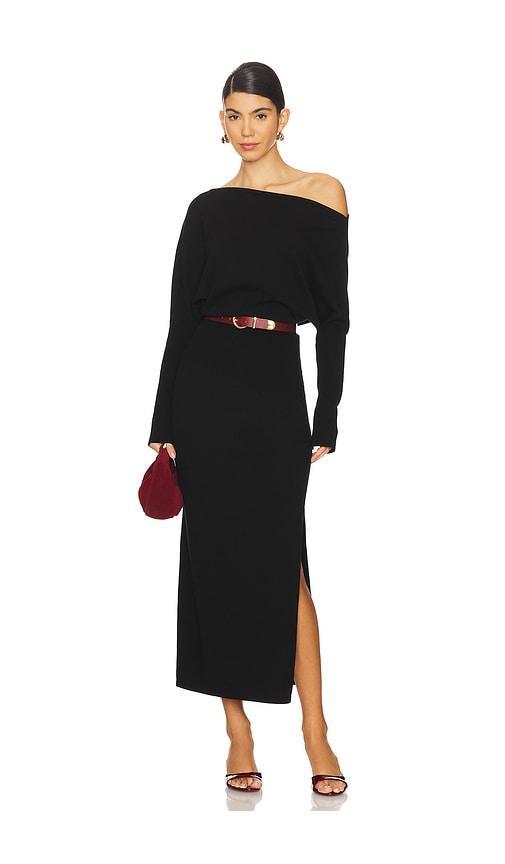 Janese Off Shoulder Midi Dress Product Image