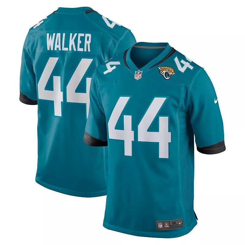 Youth Nike Travon Walker Teal Jacksonville Jaguars Game Jersey, Boys Product Image