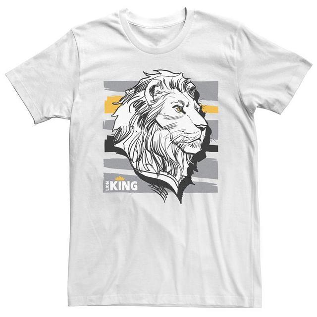 Disneys The Lion King Boys 8-20 Live Action Mufasa Sketched Portrait Graphic Tee, Boys Product Image