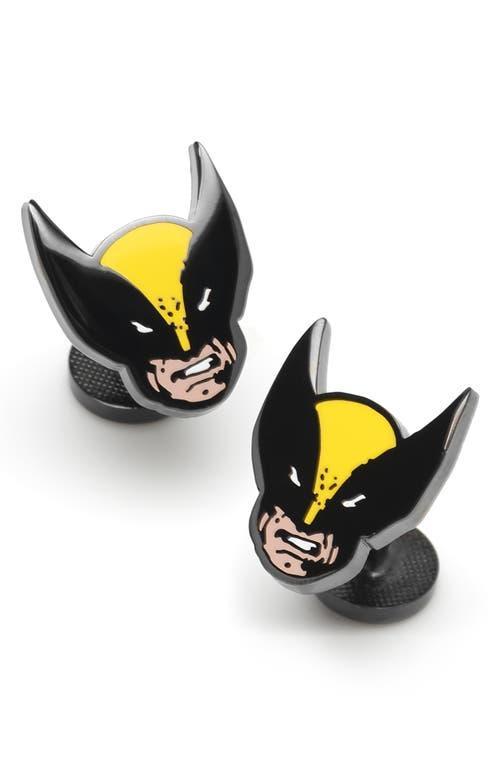 Mens Marvel Wolverine Mask Cuff Links Product Image