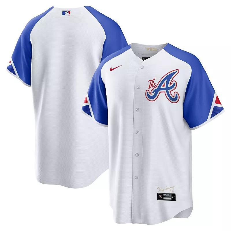 Mens Nike Atlanta Braves 2023 City Connect Replica Jersey Product Image