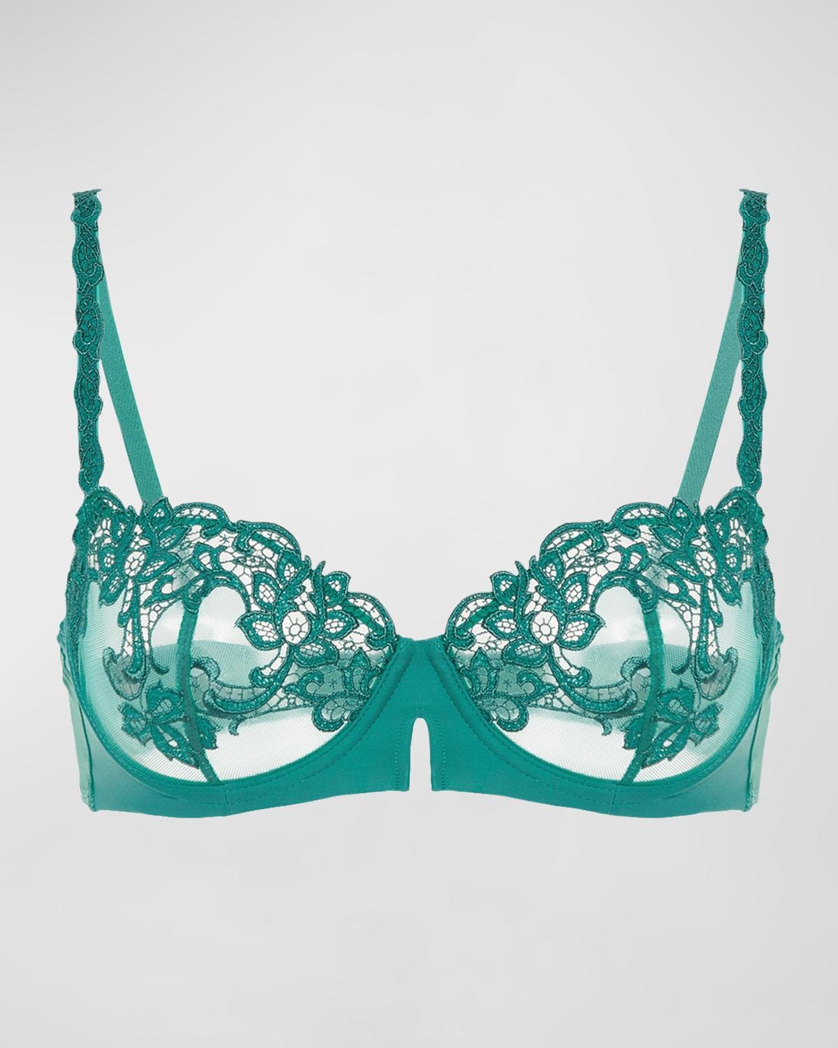 Saga Non-Padded Lace Demi Bra Product Image