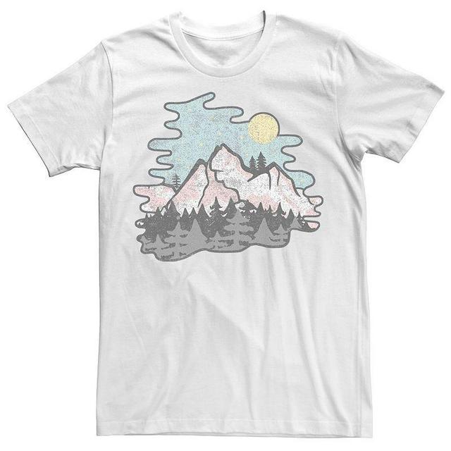 Fifth Sun Mens Twilight Mountains Short Sleeve Crew T-shirt Product Image