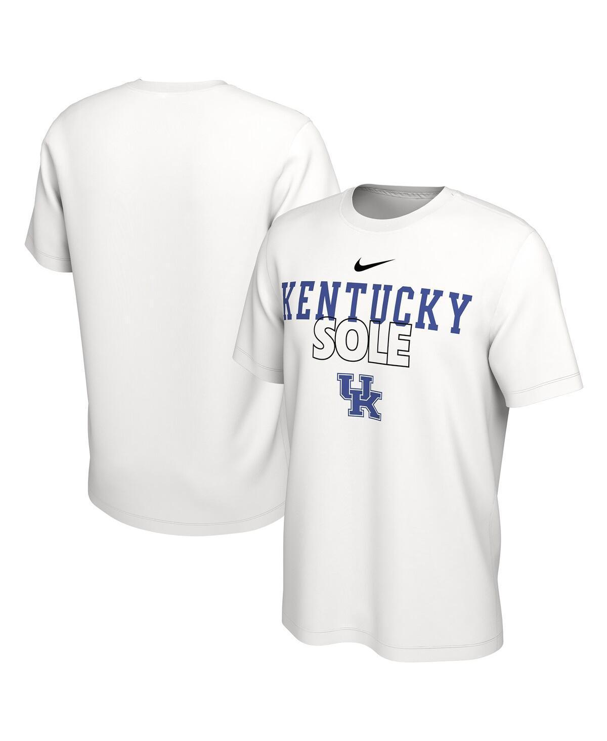 Mens Nike White Kentucky Wildcats On Court Bench T-shirt Product Image