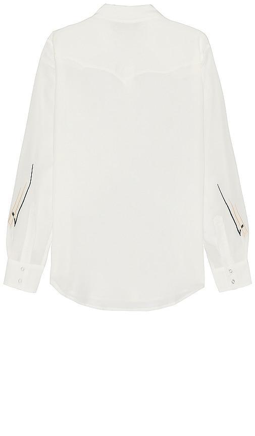 DOUBLE RAINBOUU West World Shirt White. (also in M). Product Image