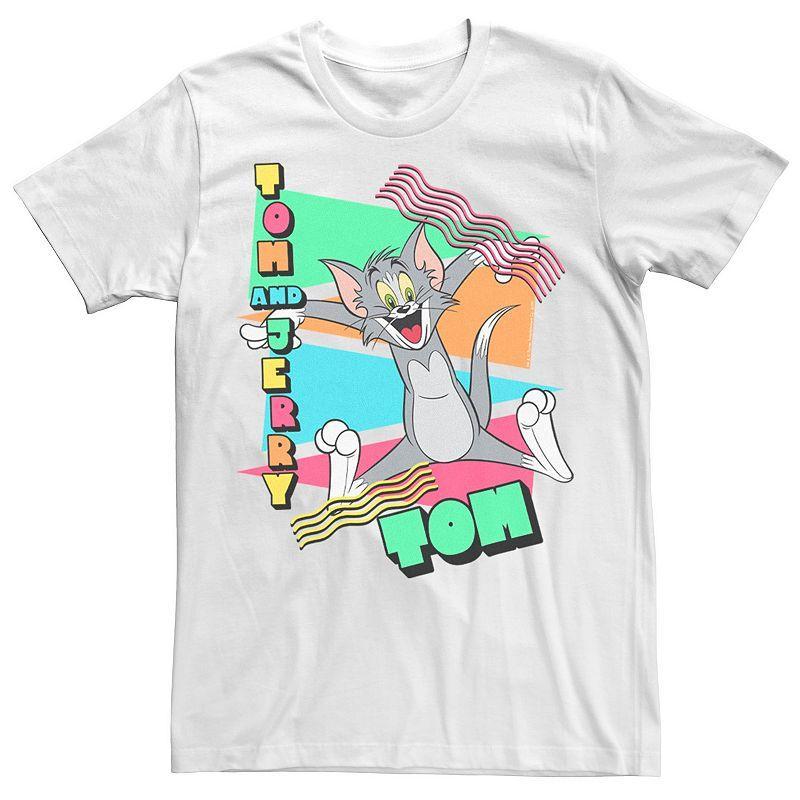 Mens Looney Tunes Tom Vintage 90s Triangles Tee Product Image