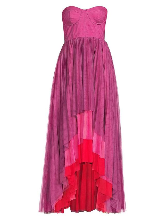 Womens Calloway Strapless Tiered Gown Product Image