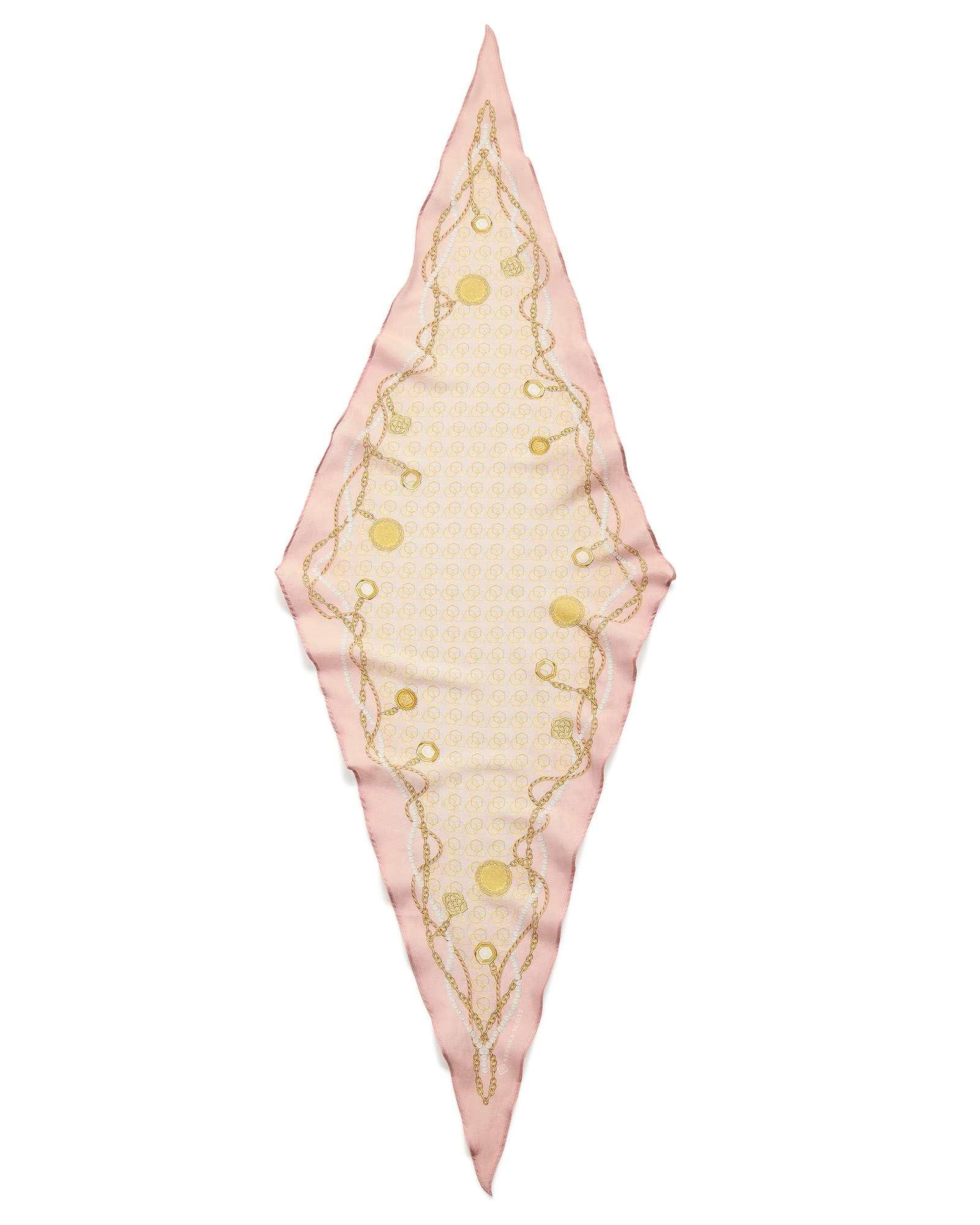 Lily Diamond Scarf in Pink Product Image