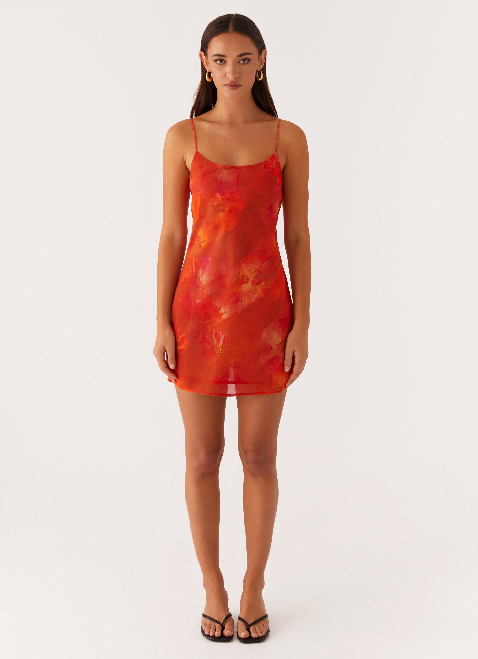 Manifest Mini Dress - Amber Product Image