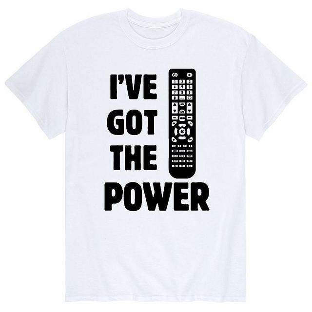 Mens Ive Got The Power Tee Grey Product Image