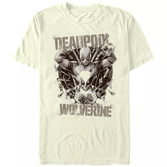 Mens Marvel Deadpool And Wolverine Target Buddies Graphic Tee Product Image