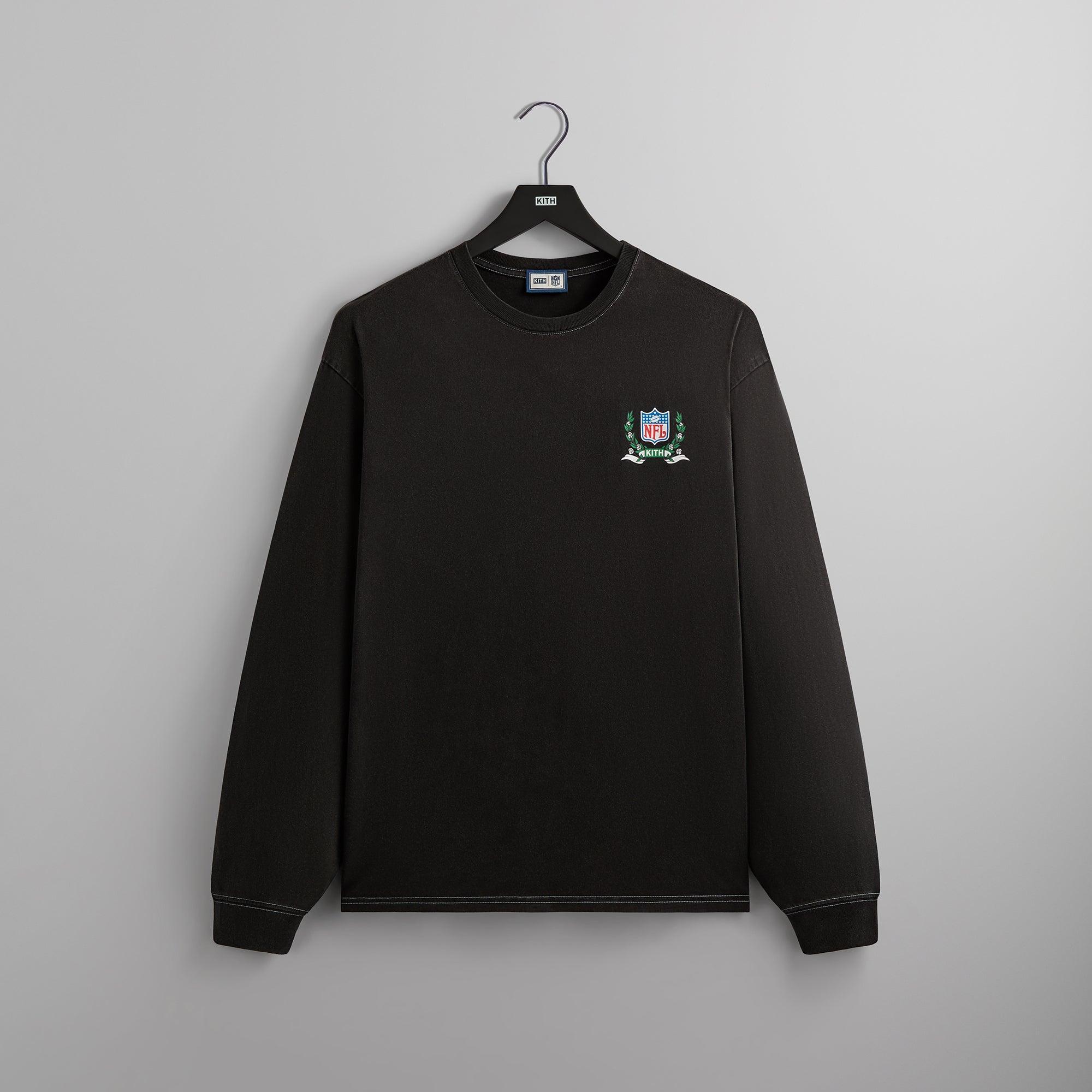 Kith & '47 for the NFL: Eagles Vintage Long Sleeve Tee - Black Male Product Image