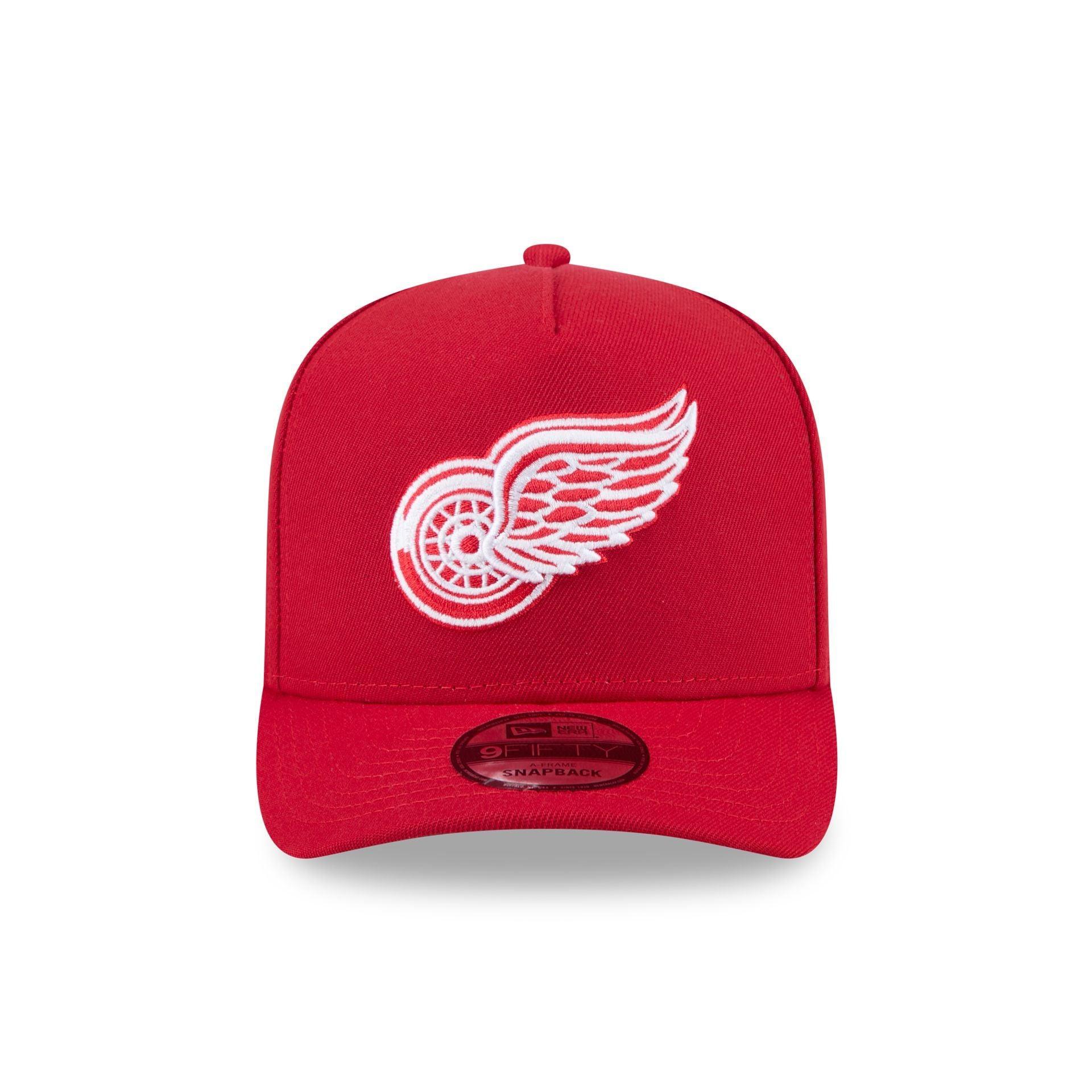 Detroit Red Wings Team 9FIFTY A-Frame Snapback Hat Male Product Image