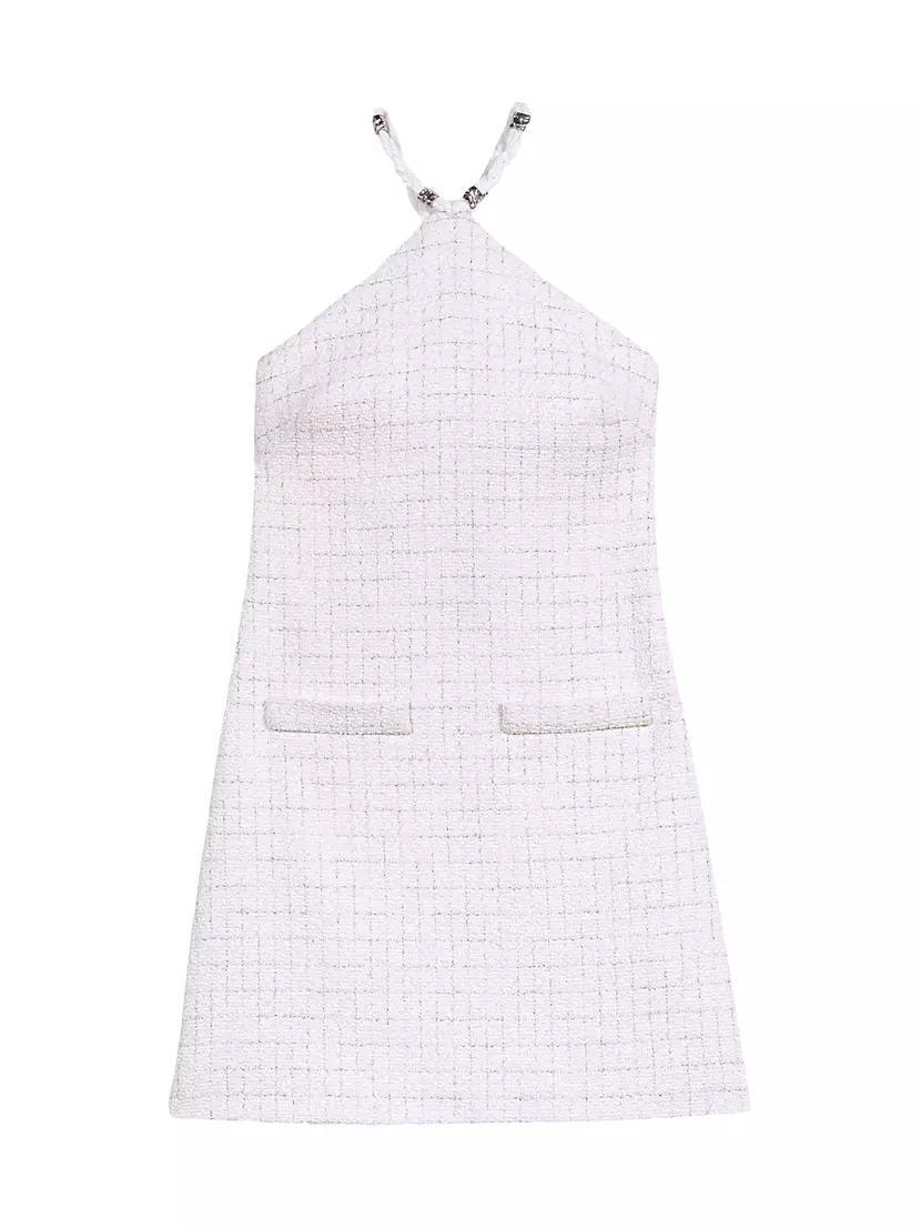 Short Tweed Tie Dress Product Image