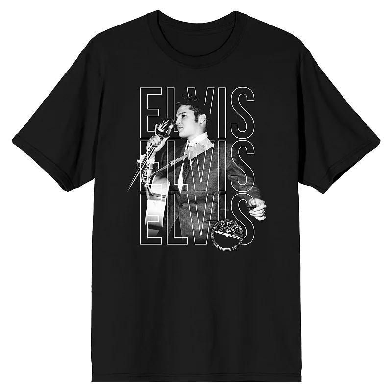 Mens Sun Records Elvis Presley Graphic Tee Product Image