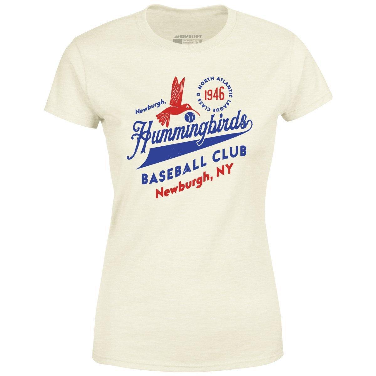 Newburgh Hummingbirds - New York - Vintage Defunct Baseball Teams - Women's T-Shirt Female Product Image