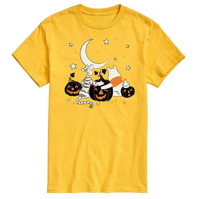 Disneys Winnie the Pooh Mens Tigger & Pooh Pumpkins Graphic Tee Product Image