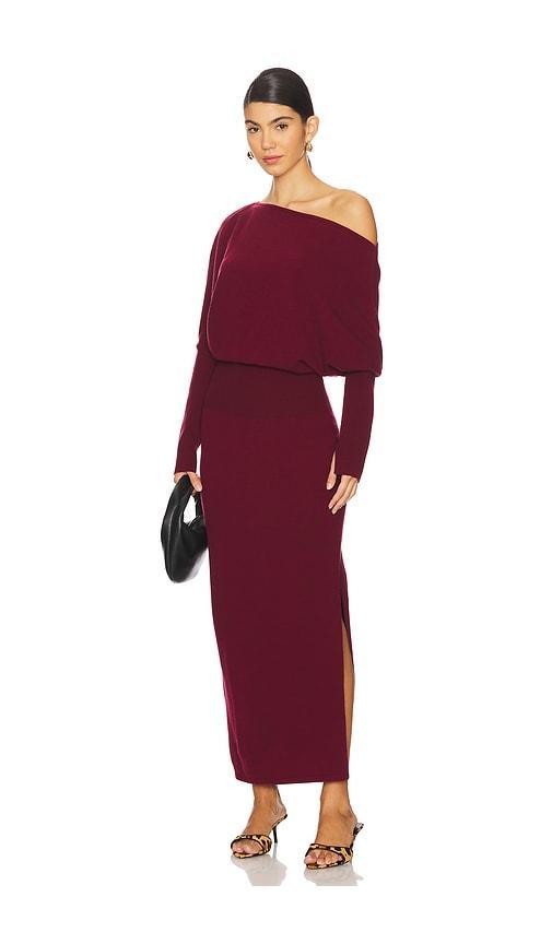 Janese Off Shoulder Midi Dress Product Image