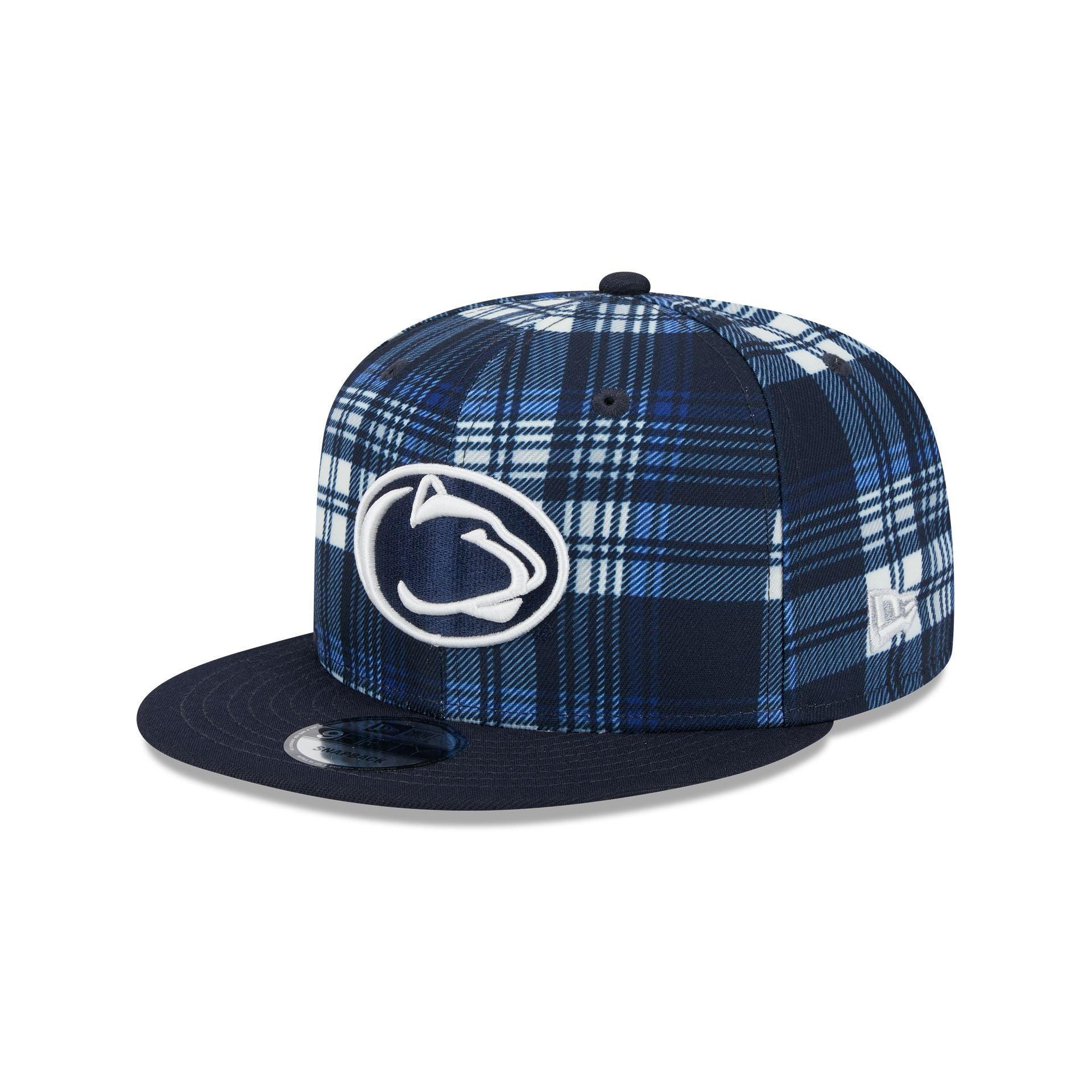 Penn State Nittany Lions Plaid 9FIFTY Snapback Hat Male Product Image