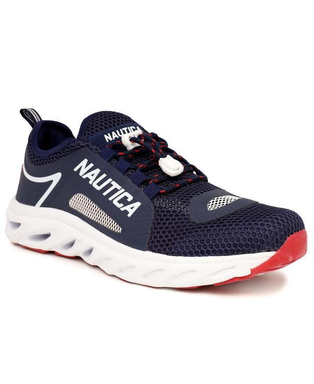 Nautica Mens Aivin Water Crusher Sneakers - Navy Product Image