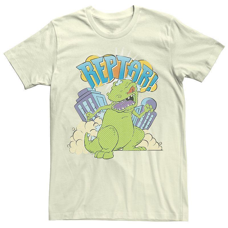 Mens RugRats Reptar! Tee, Boys Natural Product Image