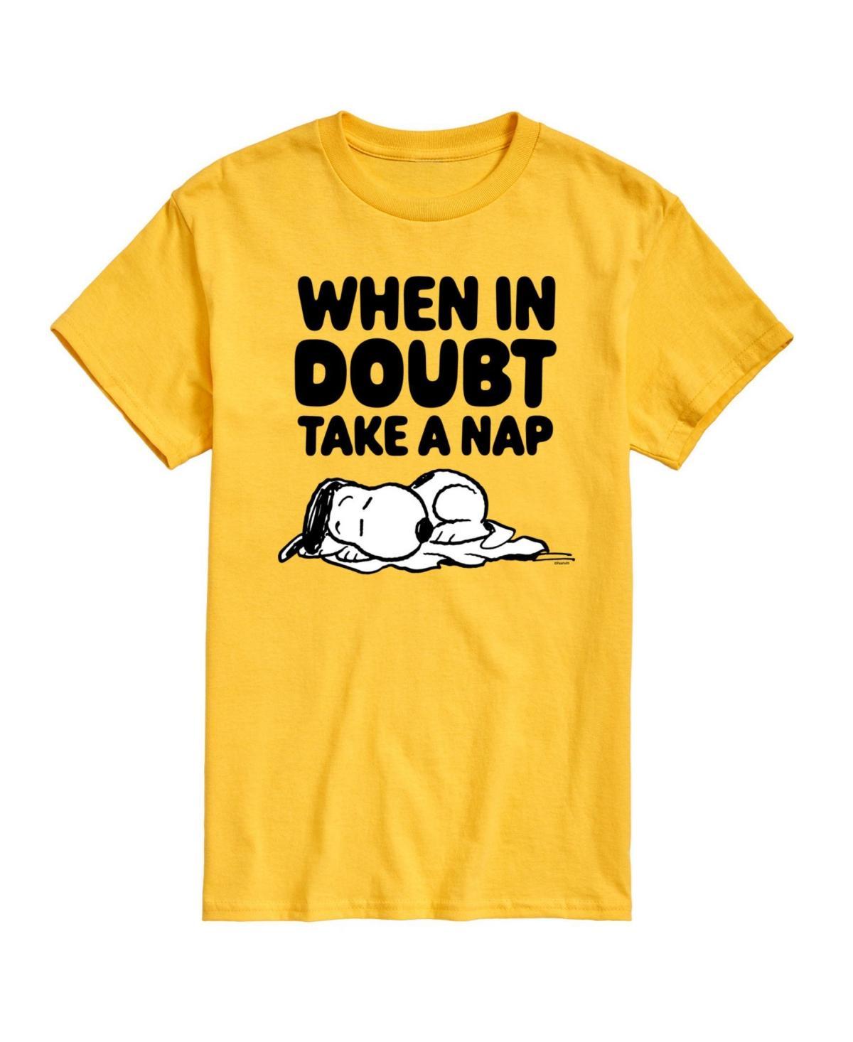 Hybrid Apparel Peanuts Nap Mens Short Sleeve Tee Product Image